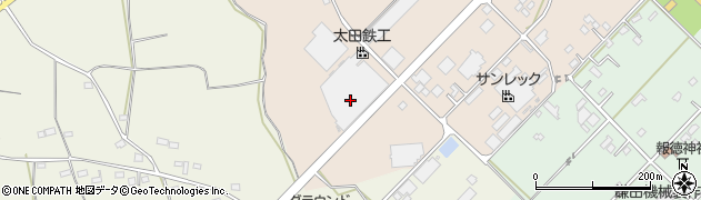 埼玉県日高市田波目1037周辺の地図