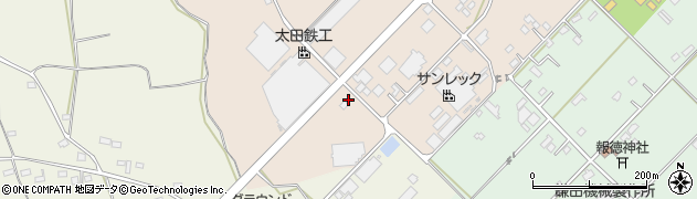 埼玉県日高市田波目1039周辺の地図