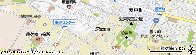 茨城県龍ケ崎市3369-2周辺の地図