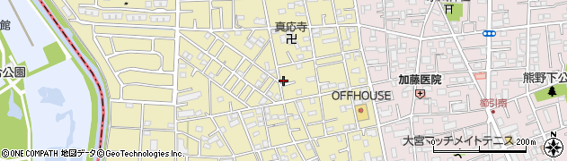 埼玉県さいたま市大宮区三橋1丁目254-2周辺の地図