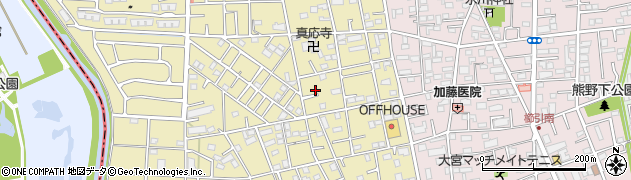 埼玉県さいたま市大宮区三橋1丁目254周辺の地図