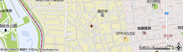 埼玉県さいたま市大宮区三橋1丁目402周辺の地図
