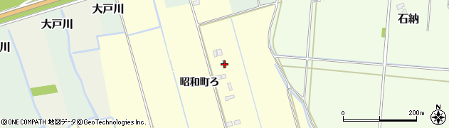 千葉県香取市昭和町ろ74周辺の地図