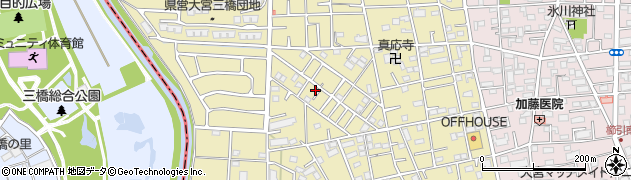 埼玉県さいたま市大宮区三橋1丁目415周辺の地図