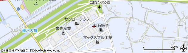株式会社ユーワ　本社工場周辺の地図