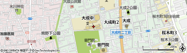 さいたま市立大成中学校周辺の地図