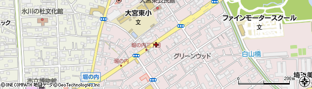 有限会社宮善商店　堀の内店周辺の地図
