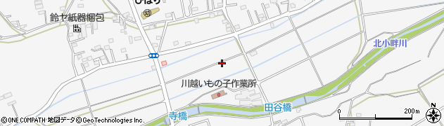 埼玉県川越市笠幡周辺の地図
