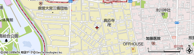 埼玉県さいたま市大宮区三橋1丁目382周辺の地図
