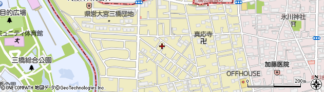 埼玉県さいたま市大宮区三橋1丁目393周辺の地図