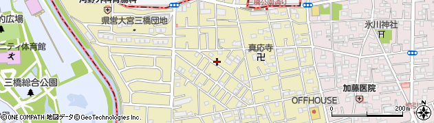 埼玉県さいたま市大宮区三橋1丁目386周辺の地図