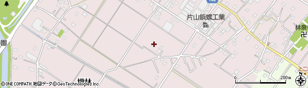 埼玉県越谷市増林周辺の地図