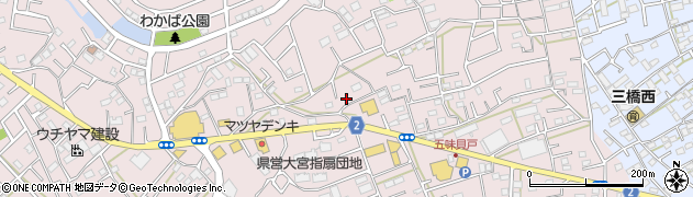 埼玉県さいたま市西区指扇1288周辺の地図