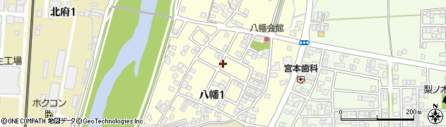 福井県越前市八幡周辺の地図