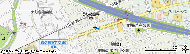カレーハウスＣｏＣｏ壱番屋川越的場店周辺の地図
