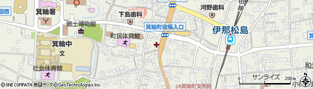 長野県上伊那郡箕輪町松島8417周辺の地図