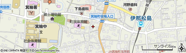 長野県上伊那郡箕輪町松島8416周辺の地図