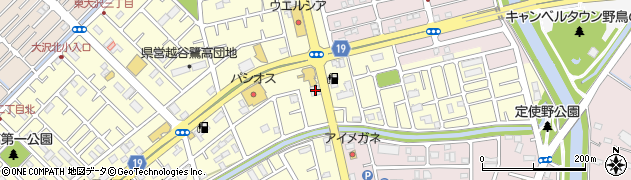 スタジオアリス　東越谷店周辺の地図