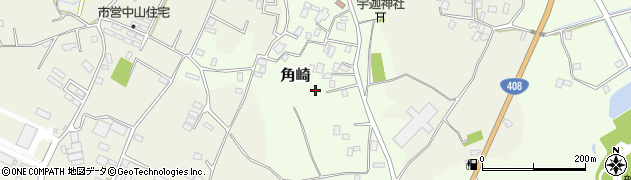 茨城県稲敷市角崎97周辺の地図