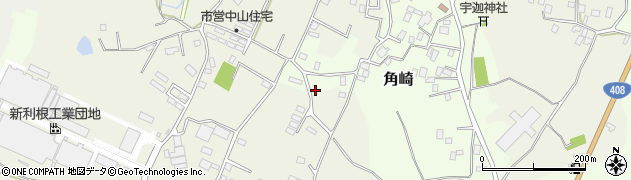 茨城県稲敷市角崎69周辺の地図
