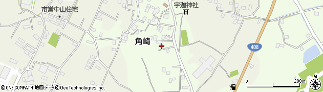 茨城県稲敷市角崎101周辺の地図