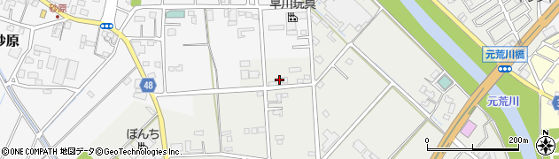 埼玉県越谷市南荻島714周辺の地図