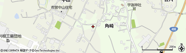 茨城県稲敷市角崎73周辺の地図