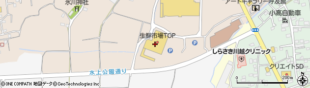 １００円ショップキャンドゥ　クルリ（ＱＬｕＲｉ）川越店周辺の地図