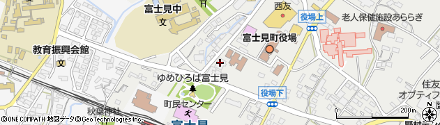 ＪＡ信州諏訪富士見町中央周辺の地図