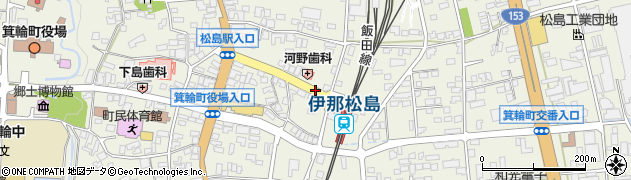 松島駅前周辺の地図