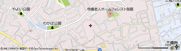 埼玉県さいたま市西区指扇1282周辺の地図