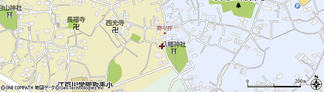 茨城県取手市野々井1473周辺の地図