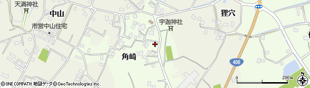 茨城県稲敷市角崎25周辺の地図