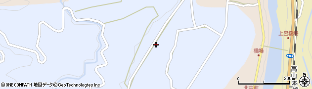岐阜県下呂市萩原町野上439周辺の地図