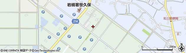 埼玉県さいたま市岩槻区笹久保新田319周辺の地図