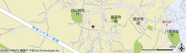 茨城県取手市野々井1625周辺の地図