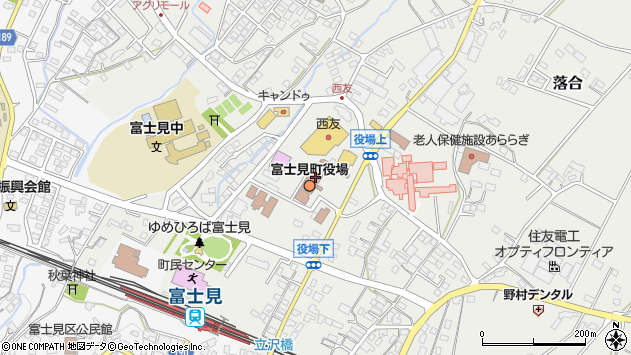 〒399-0200 長野県諏訪郡富士見町（以下に掲載がない場合）の地図