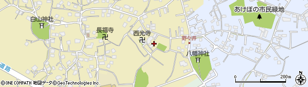 茨城県取手市野々井1464-3周辺の地図