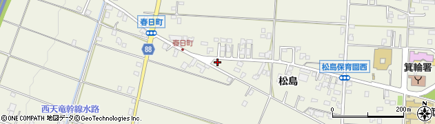長野県上伊那郡箕輪町松島10596周辺の地図