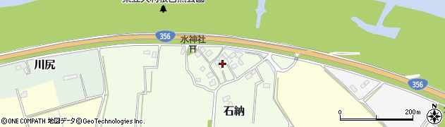 千葉県香取市石納周辺の地図