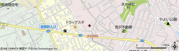 埼玉県さいたま市西区指扇2554周辺の地図