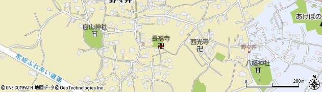 茨城県取手市野々井1435周辺の地図