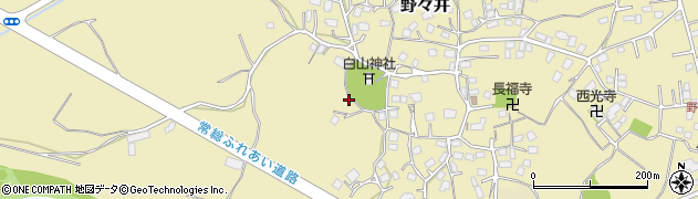 茨城県取手市野々井1698周辺の地図