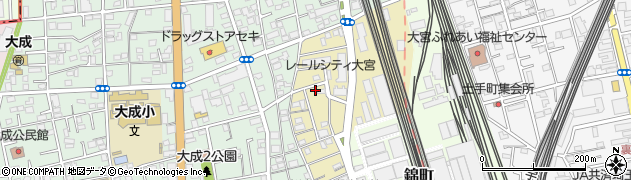 埼玉県さいたま市大宮区桜木町3丁目167周辺の地図