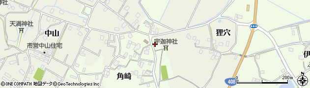 茨城県稲敷市角崎508周辺の地図