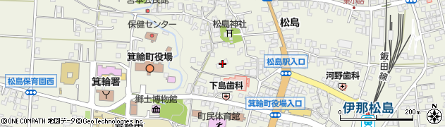 長野県上伊那郡箕輪町松島8519周辺の地図