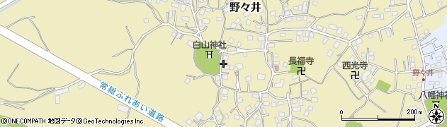 茨城県取手市野々井1631周辺の地図