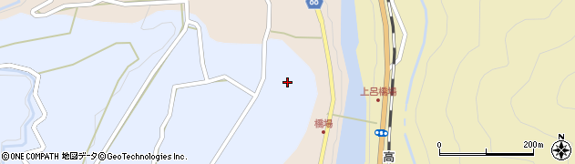 岐阜県下呂市萩原町野上37周辺の地図