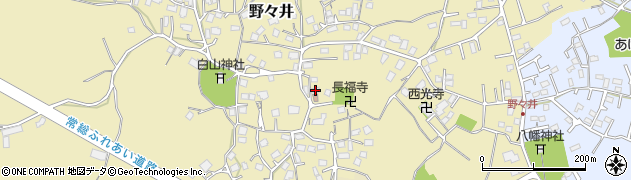 茨城県取手市野々井1429周辺の地図