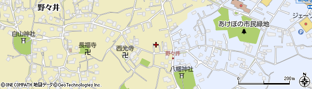 茨城県取手市野々井5-2周辺の地図
